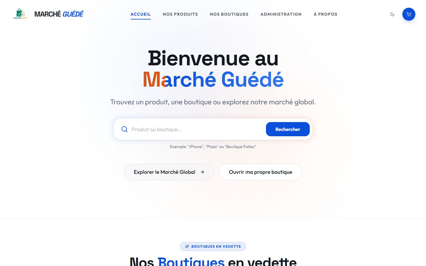 Aperçu de Marché Guèdé